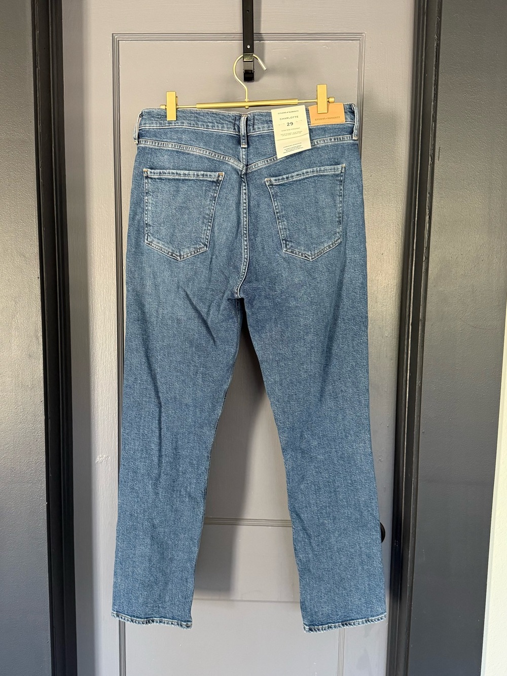 Citizens of Humanity Charlotte Jeans 29 High Rise Straight Comfort Stretch NWT - Picture 10 of 10